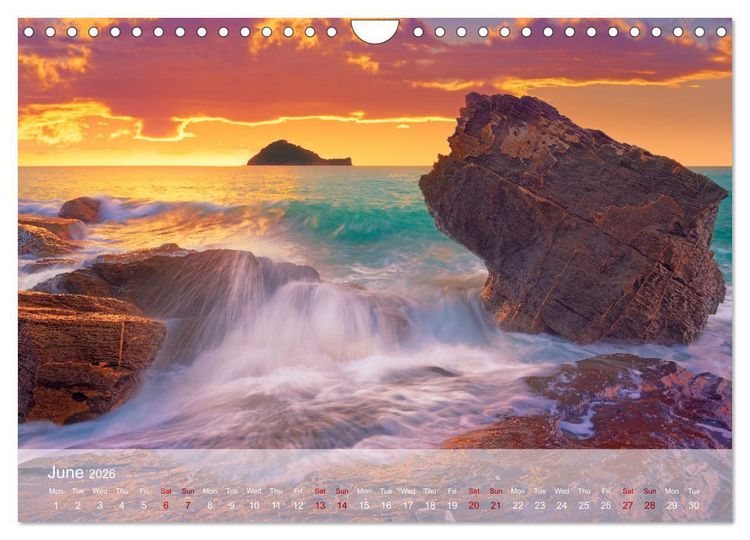 Produktbild: Beautiful Seascapes (Wall Calendar 2026 DIN A4 landscape), CALVENDO 12 Month Wall Calendar