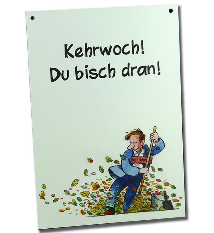 Produktbild: Kehrwoch! Du bisch dran!