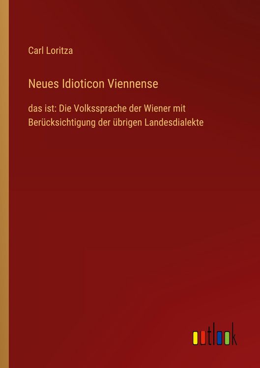 Produktbild: Neues Idioticon Viennense