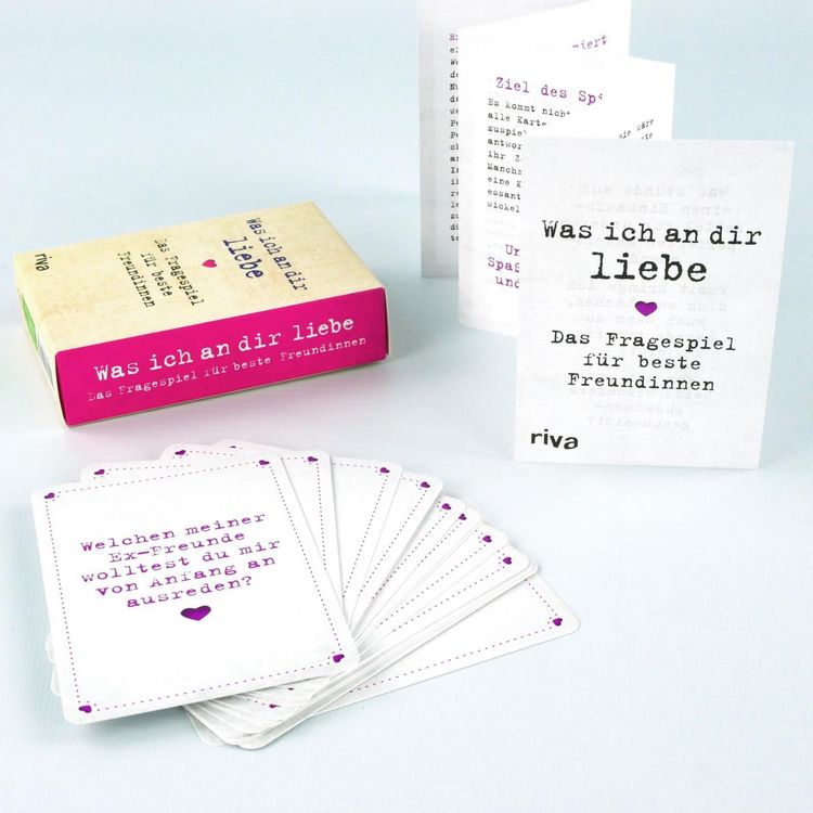 Produktbild: Was ich an dir liebe &ndash; Das Fragespiel f&uuml;r beste Freundinnen