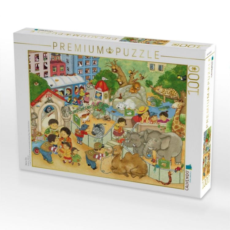 Produktbild: CALVENDO Puzzle Kleiner Zoo | 1000 Teile Lege-Gr&ouml;&szlig;e 64x48cm Foto-Puzzle f&uuml;r gl&uuml;ckliche Stunden