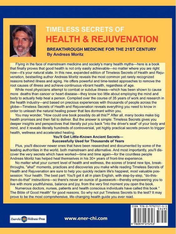 Produktbild: Timeless Secrets of Health and Rejuvenation