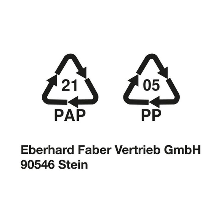 Produktbild: EBERHARD FABER Schlamperbox Shiny eckig gl&auml;nzend gr&uuml;n