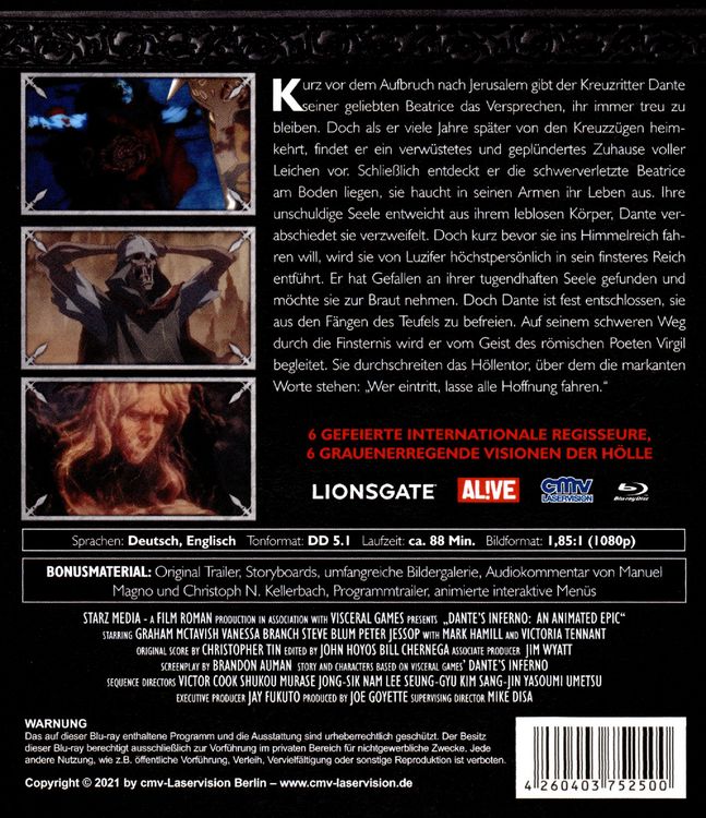 Produktbild: Dante&rsquo;s Inferno