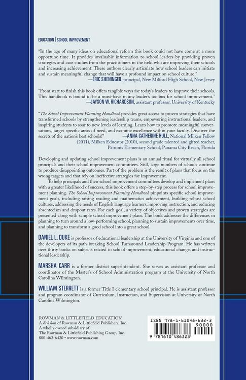 Produktbild: School Improvement Planning Handbook
