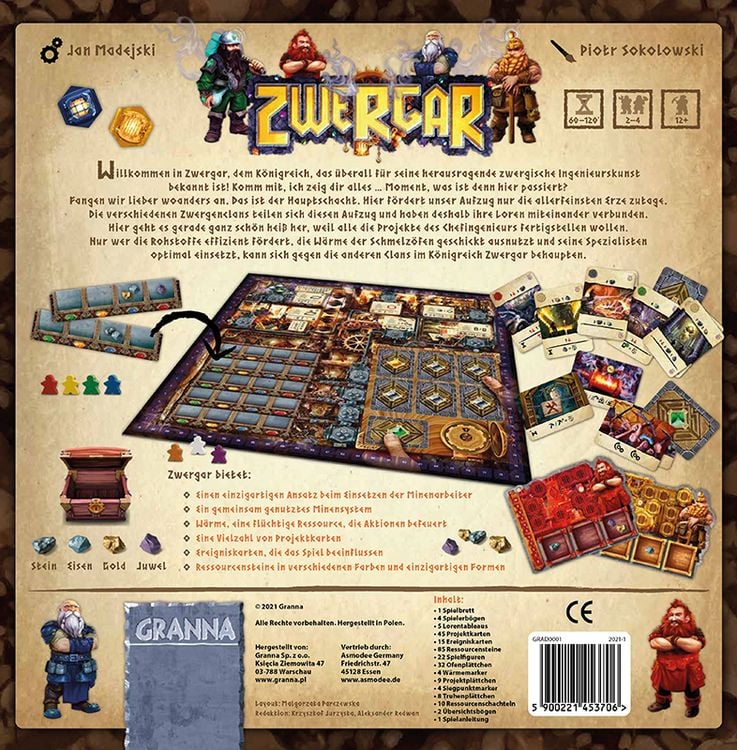 Produktbild: Zwergar (Spiel)