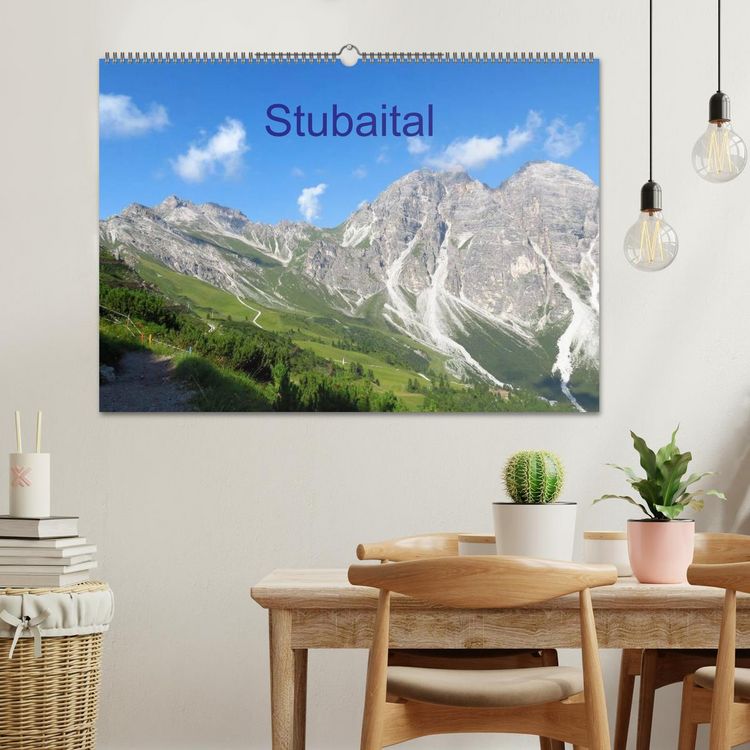 Produktbild: Stubaital (Wandkalender 2026 DIN A2 quer), CALVENDO Monatskalender