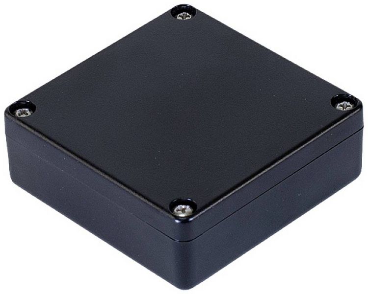 Produktbild: Hammond Electronics 1551WTBK Universal-Geh&auml;use 60 x 60 x 22 ABS Schwarz 1St.
