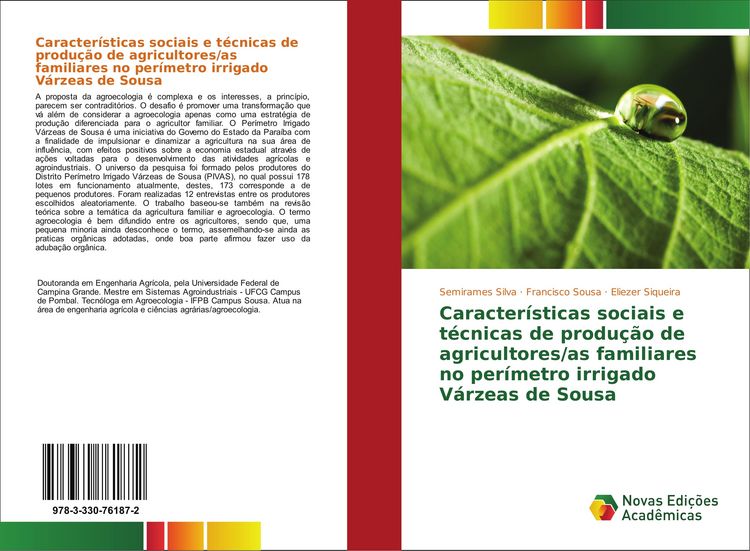 Produktbild: Caracter&iacute;sticas sociais e t&eacute;cnicas de produ&ccedil;&atilde;o de agricultores/as familiares no per&iacute;metro irrigado V&aacute;rzeas de Sousa