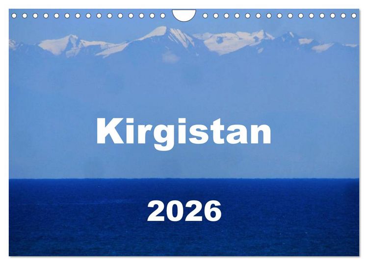 Produktbild: Kirgistan 2026 (Wandkalender 2026 DIN A4 quer), CALVENDO Monatskalender