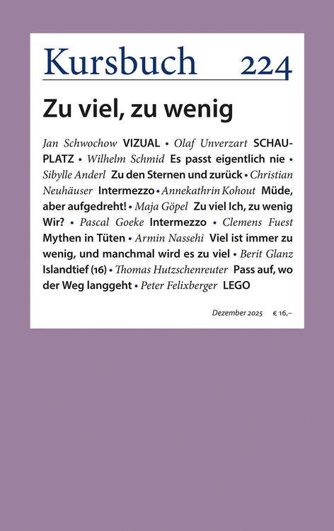 Produktbild: Kursbuch 224