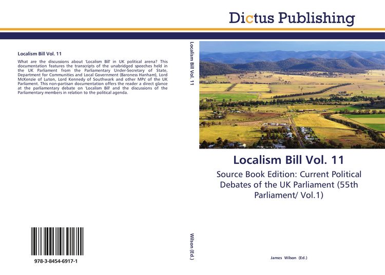 Produktbild: Localism Bill Vol. 11
