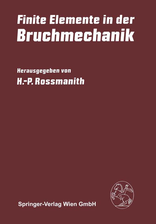 Produktbild: Finite Elemente in der Bruchmechanik