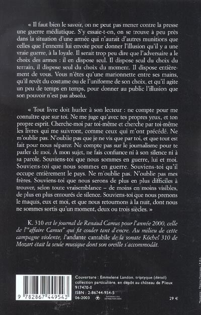 Produktbild: K. 310