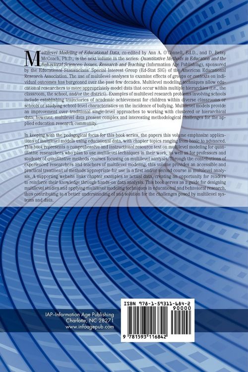 Produktbild: Multilevel Modeling of Educational Data (PB)