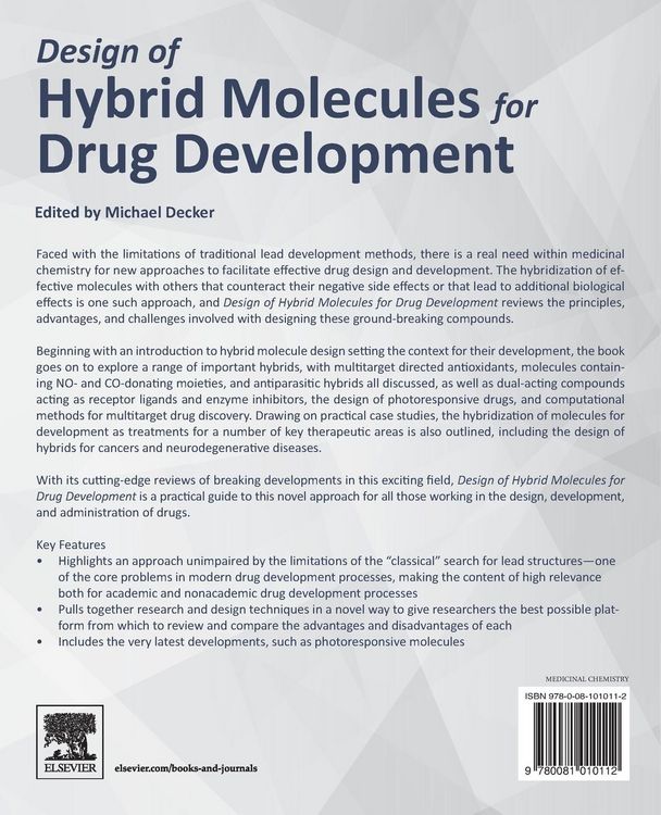 Produktbild: Design of Hybrid Molecules for Drug Development