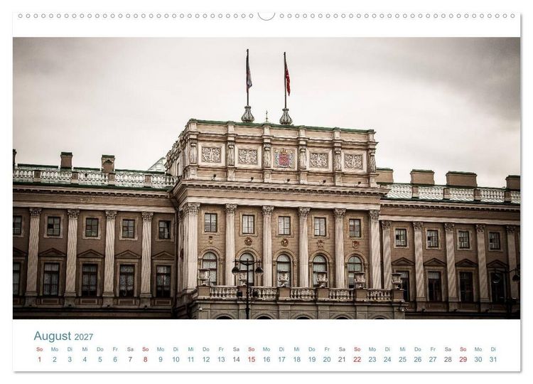 Produktbild: Sankt Petersburg - "Venedig des Nordens" (hochwertiger Premium Wandkalender 2027 DIN A2 quer), Kunstdruck in Hochglanz