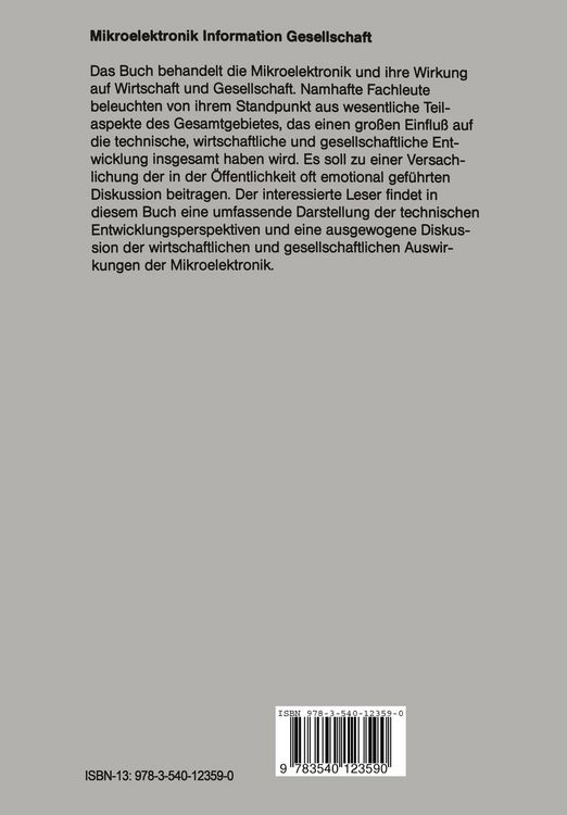 Produktbild: Mikroelektronik Information Gesellschaft