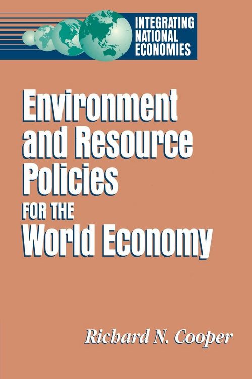 Produktbild: Environment and Resource Policies for the Integrated World Economy