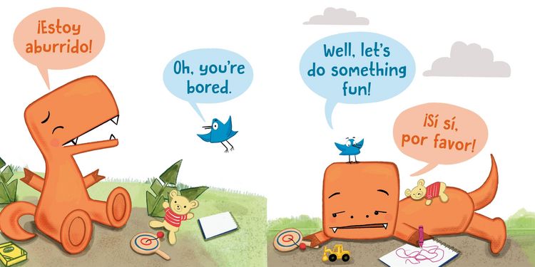 Produktbild: Lolo and Birdie: I'm Bored! / &iexcl;Estoy Aburrido! (Spanish Bilingual)