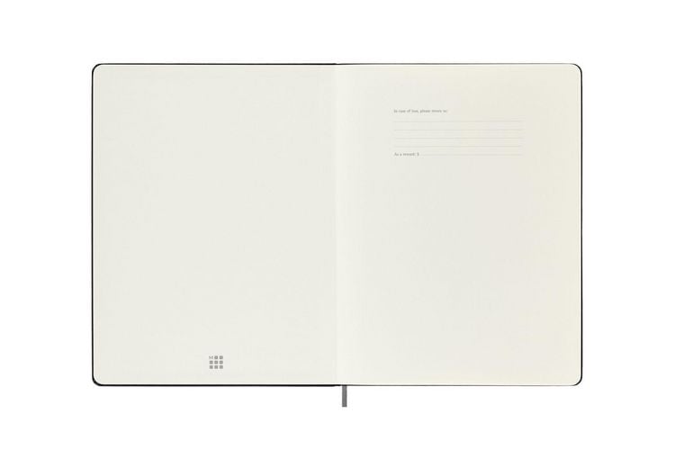Produktbild: Moleskine Smart Notizb&uuml;cher, X-Large, Liniert, Fester Einband, Schwarz