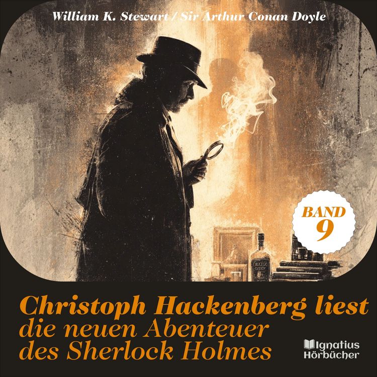 Produktbild: Christoph Hackenberg liest die neuen Abenteuer des Sherlock Holmes (Band 9)