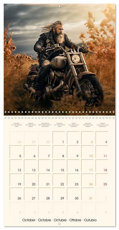 Produktbild: Ride to Valhalla (Wall Calendar 2026 12 &times; 12 Inch) CALVENDO 12 Month Wall Calendar