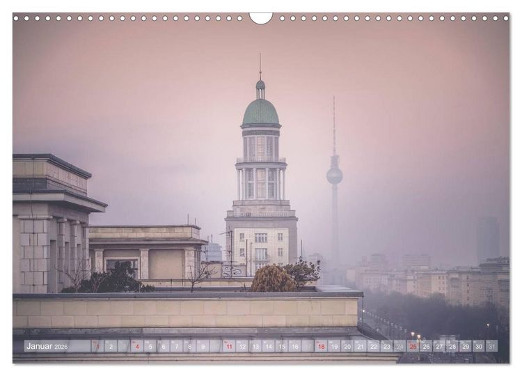 Produktbild: Berlin Citylights (Wandkalender 2026 DIN A3 quer), CALVENDO Monatskalender