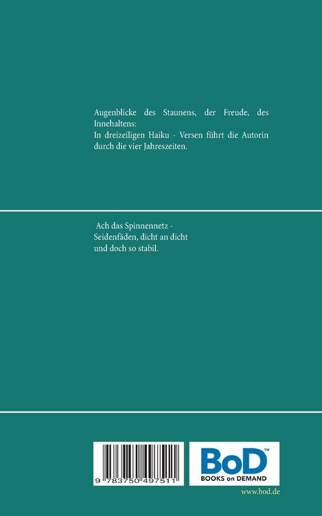 Produktbild: Durch die Jahreszeiten mit Haiku - Versen