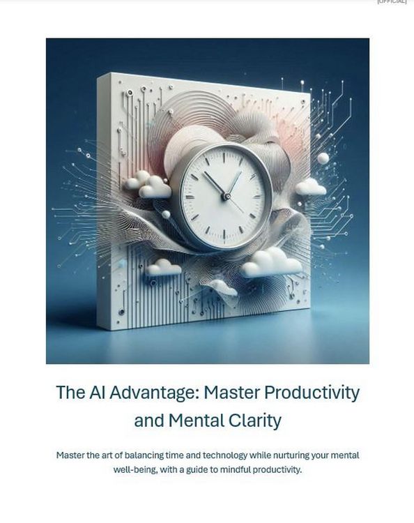 Produktbild: The AI Advantage: Master Productivity and Mental Clarity