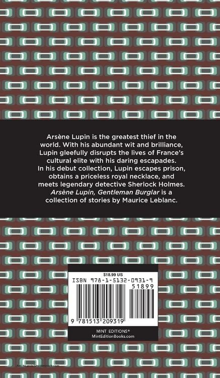 Produktbild: Arsene Lupin: The Gentleman Burglar