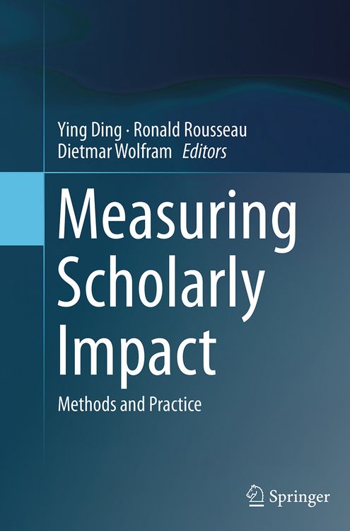 Produktbild: Measuring Scholarly Impact