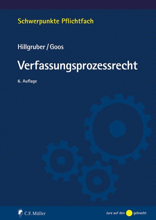 Bild vom Artikel Verfassungsprozessrecht vom Autor Christian Hillgruber