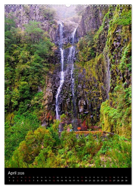 Produktbild: MADEIRA (hochwertiger Premium Wandkalender 2026 DIN A2 hoch), Kunstdruck in Hochglanz