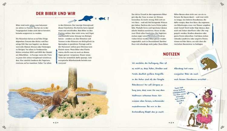 Die Schule der magischen Tiere: Mister Morrisons gesammeltes Tierwissen