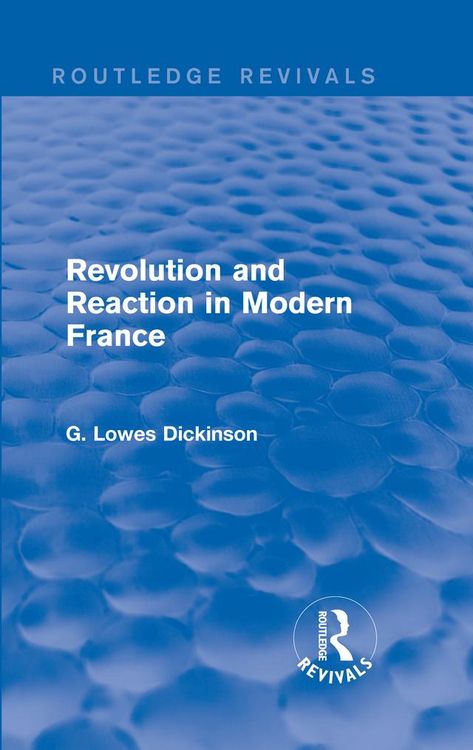 Produktbild: Revolution and Reaction in Modern France
