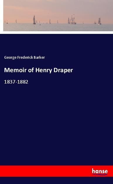 Produktbild: Memoir of Henry Draper