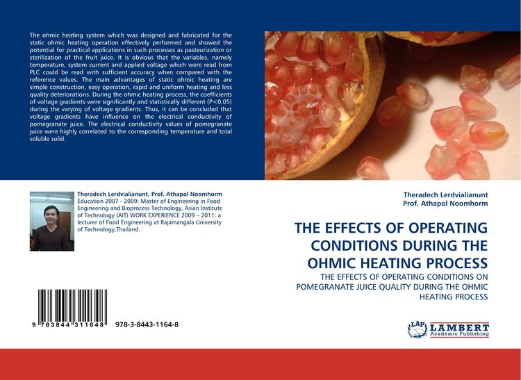 Produktbild: The Effects Of Operating Conditions During The Ohmic Heating Process