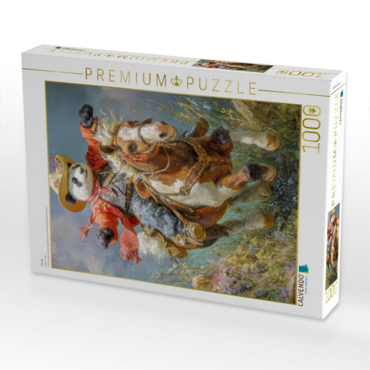 Produktbild: CALVENDO Puzzle Panda | 1000 Teile Lege-Gr&ouml;&szlig;e 64x48cm Foto-Puzzle f&uuml;r gl&uuml;ckliche Stunden