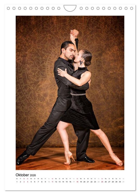 Produktbild: The Art Of Tango (Wandkalender 2026 DIN A4 hoch), CALVENDO Monatskalender