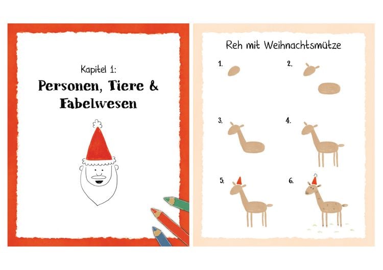 Produktbild: Meine erste Mal- und Zeichenschule - Weihnachten. Ab 4 Jahren