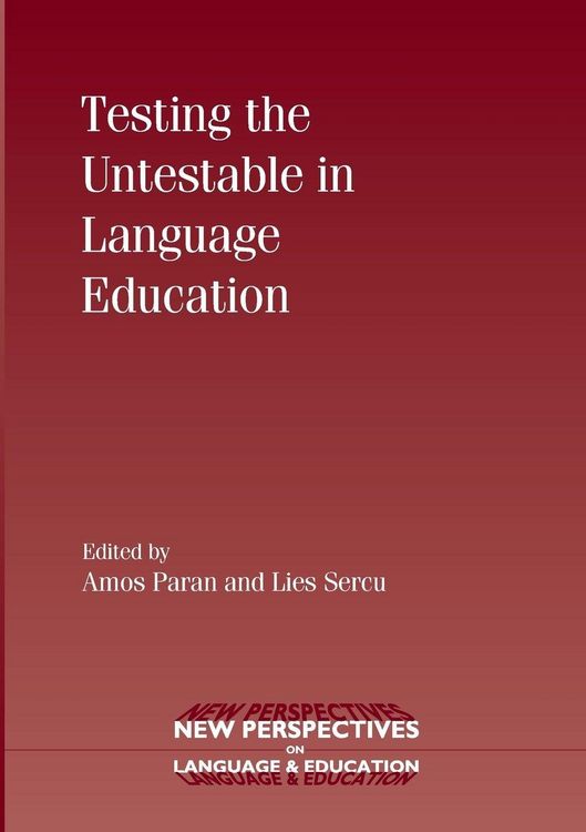 Produktbild: Testing the Untestable in Language Education