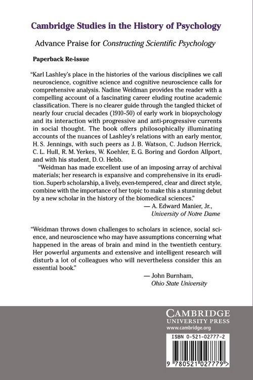 Produktbild: Constructing Scientific Psychology