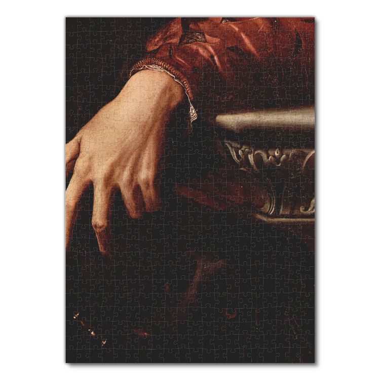 Produktbild: Lais Puzzle Angelo Bronzino - Portr&auml;t des Bartolomeo Panciatichi, Detail 500 Teile