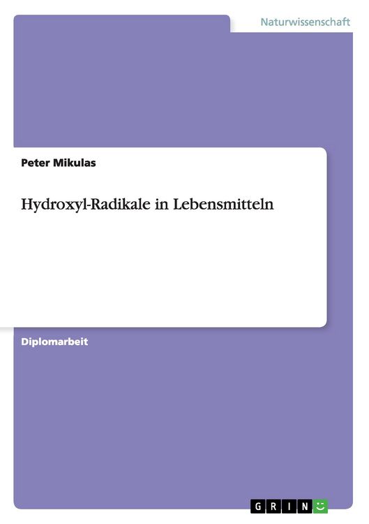 Produktbild: Hydroxyl-Radikale in Lebensmitteln