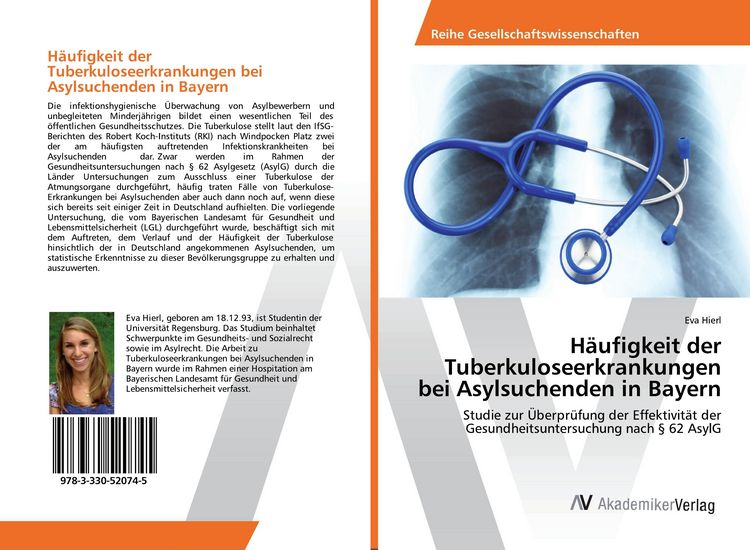 Produktbild: H&auml;ufigkeit der Tuberkuloseerkrankungen bei Asylsuchenden in Bayern