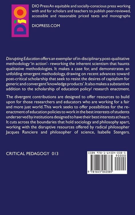 Produktbild: Disrupting Education Policy Enactment Research