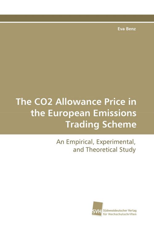 Produktbild: The CO2 Allowance Price in the European Emissions Trading Scheme
