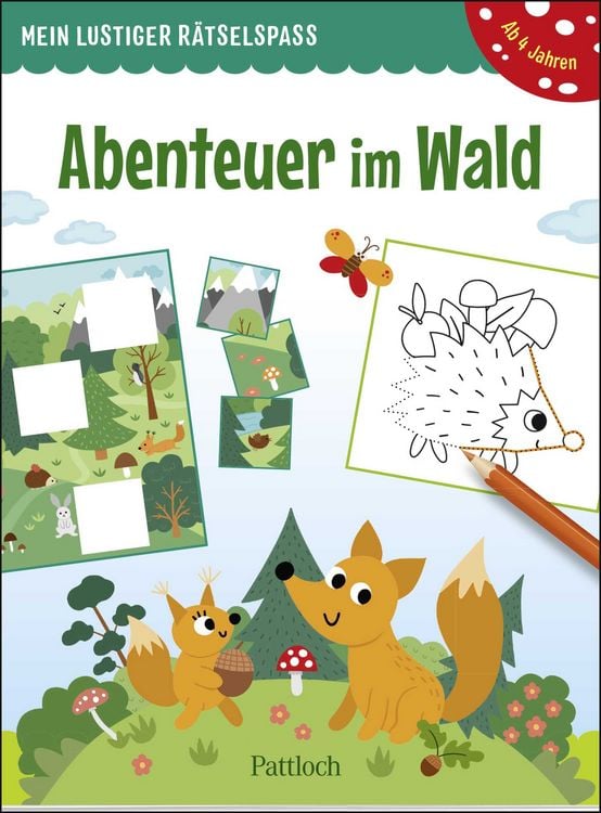 Produktbild: Mein lustiger R&auml;tselspa&szlig; &ndash; Abenteuer im Wald
