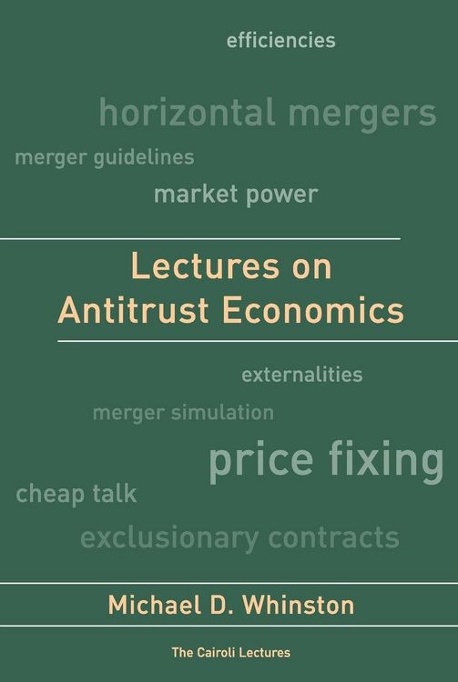 Produktbild: Lectures on Antitrust Economics